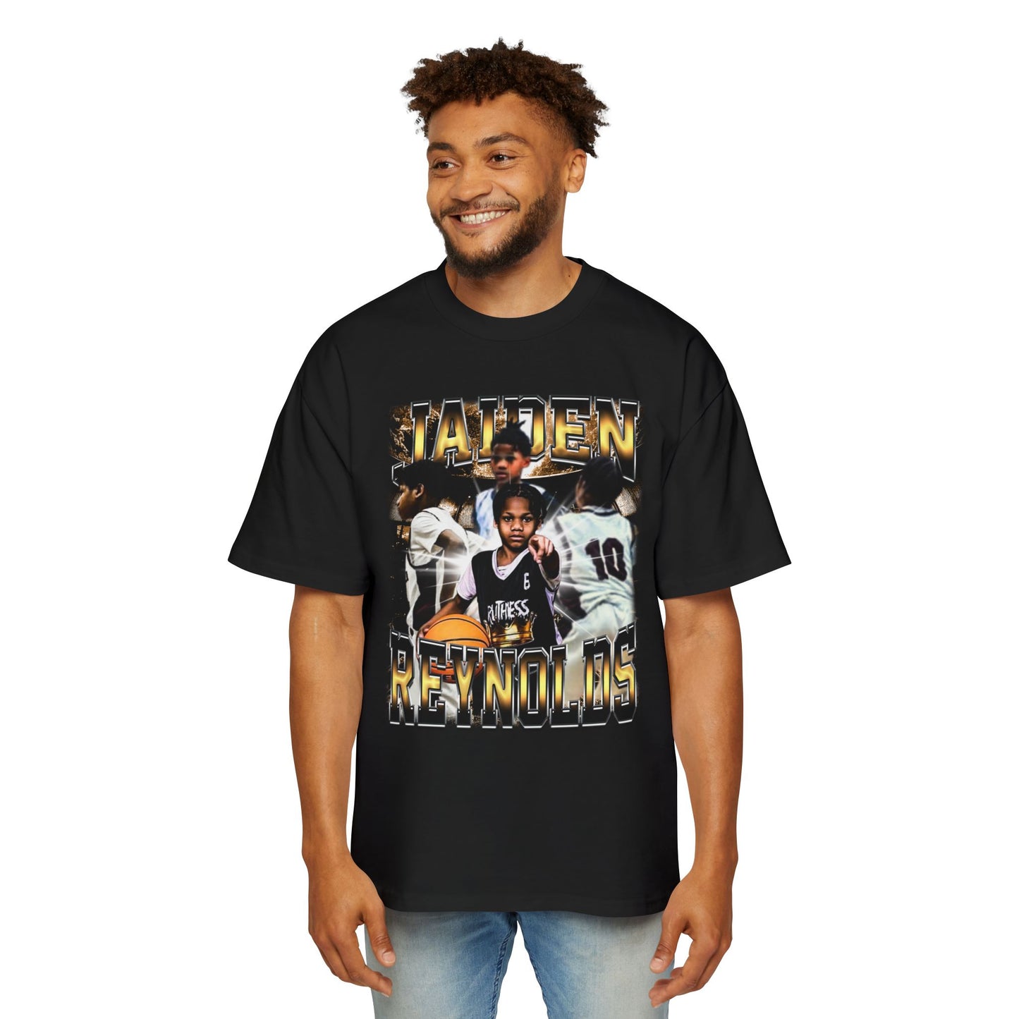Jaiden Reynolds Oversized Retro Tee