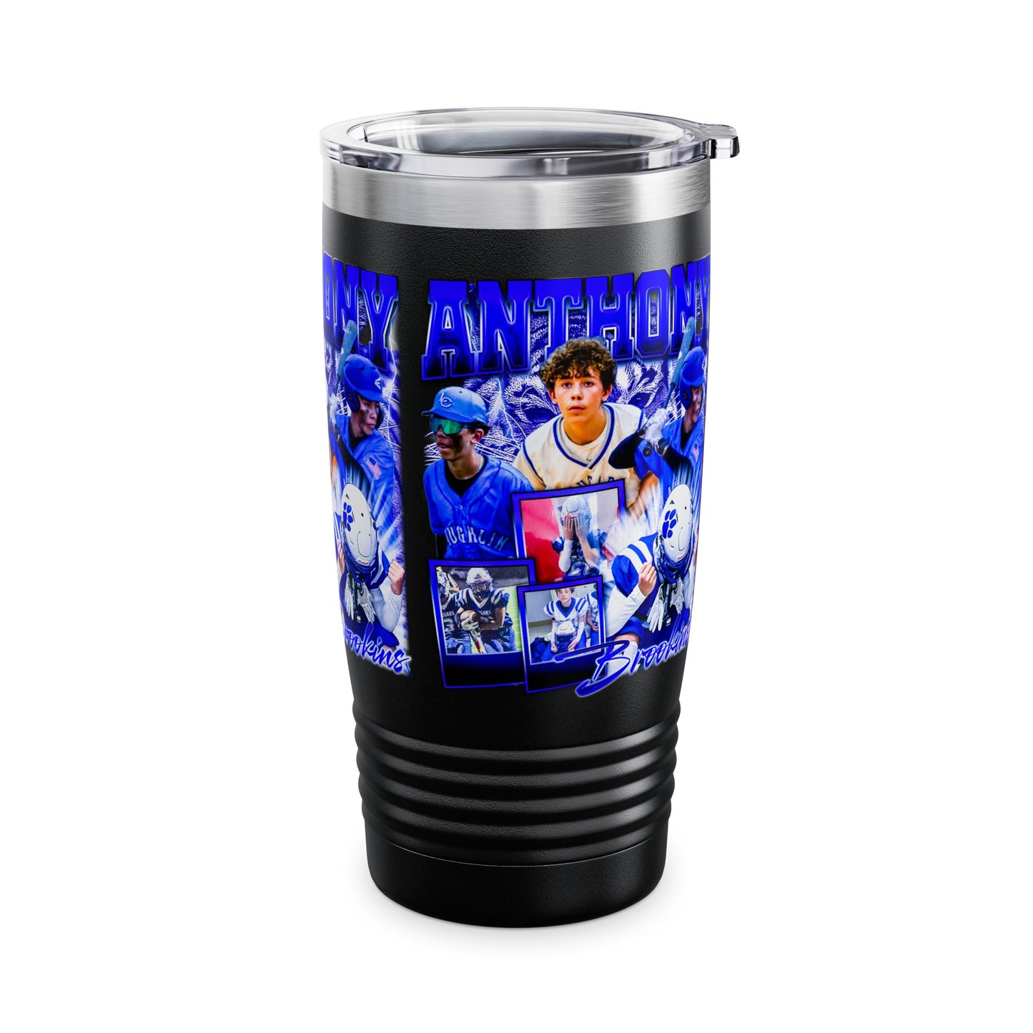 Anthony Brookins Stainless Steal Tumbler