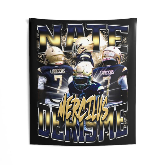 Nate Mercilus Derisme Tapestry 50” x 60”