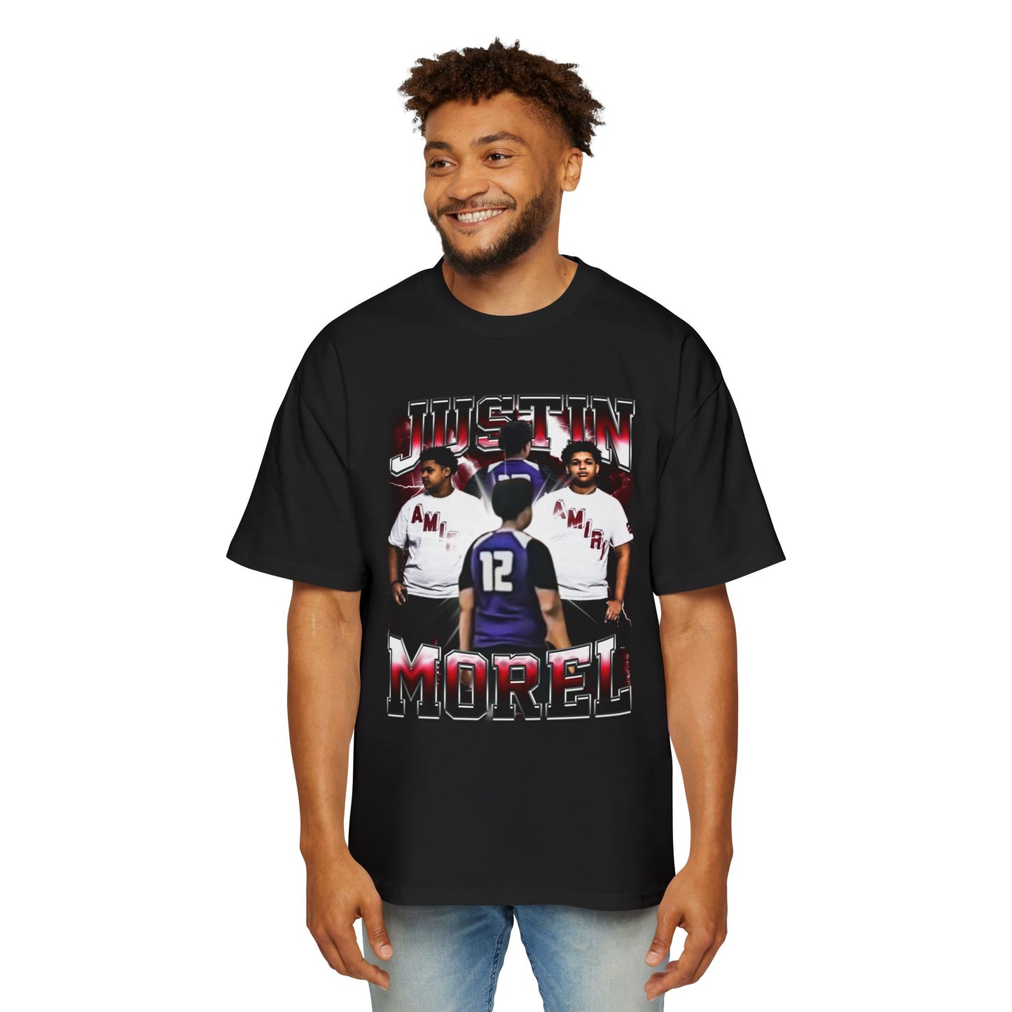 Justin Morel Oversized Retro Tee