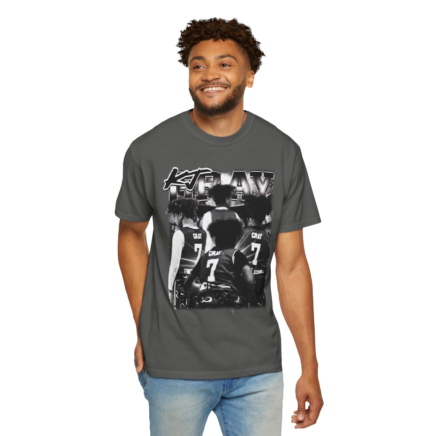 Kj Gray Heavyweight Premium Tee