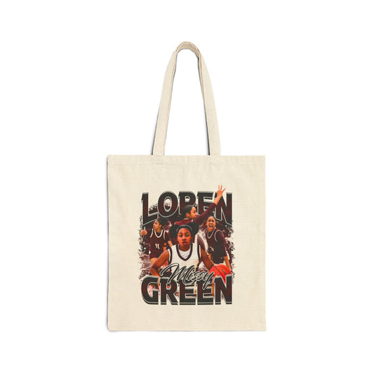 Loren Green Tote Bag