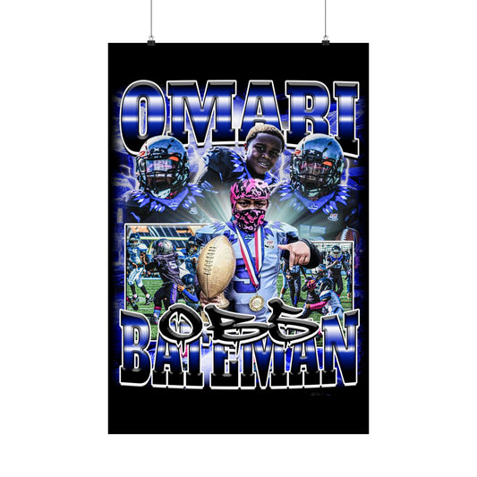 Omari Bateman Poster 24" x 36"