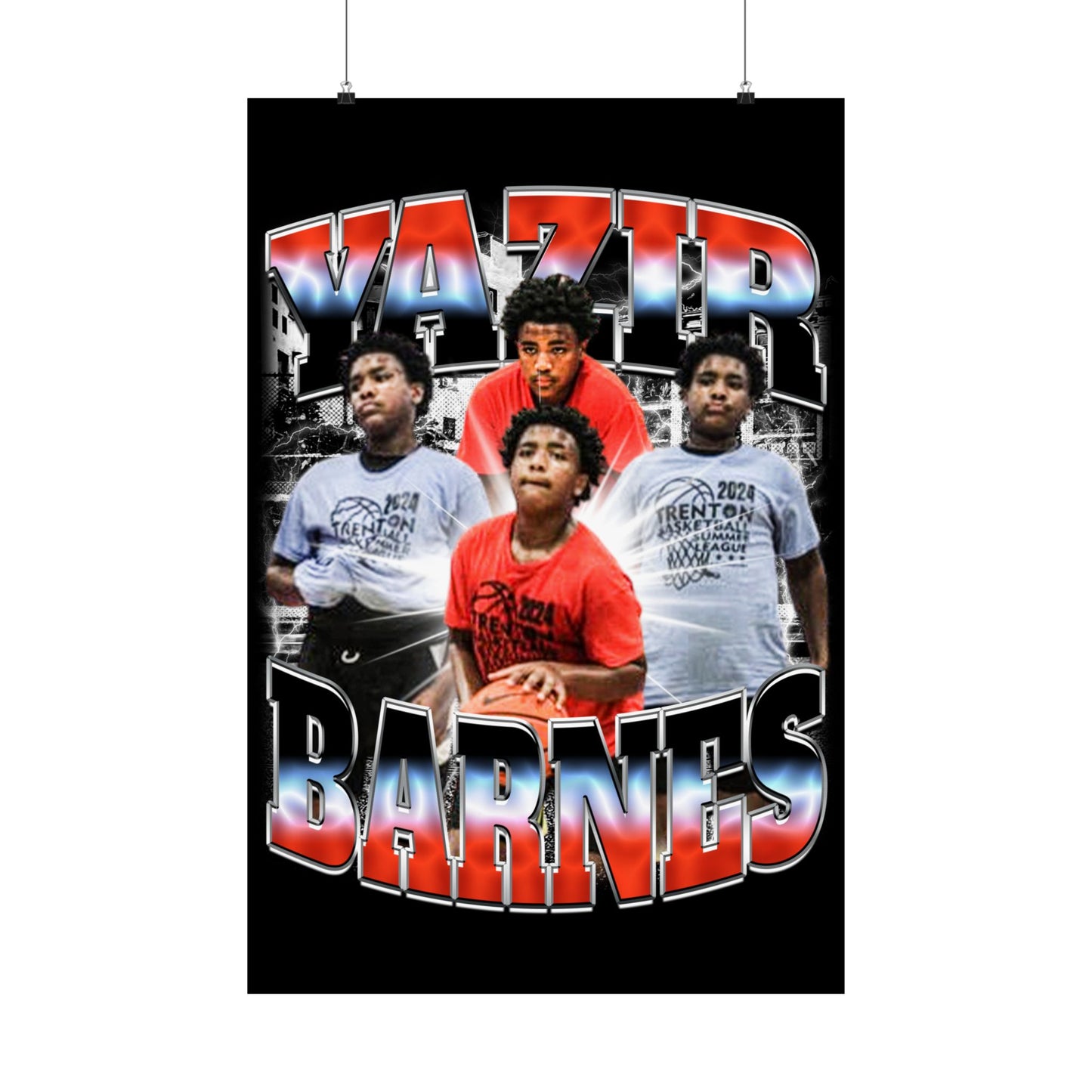 Yazir Barnes Poster 24" x 36"