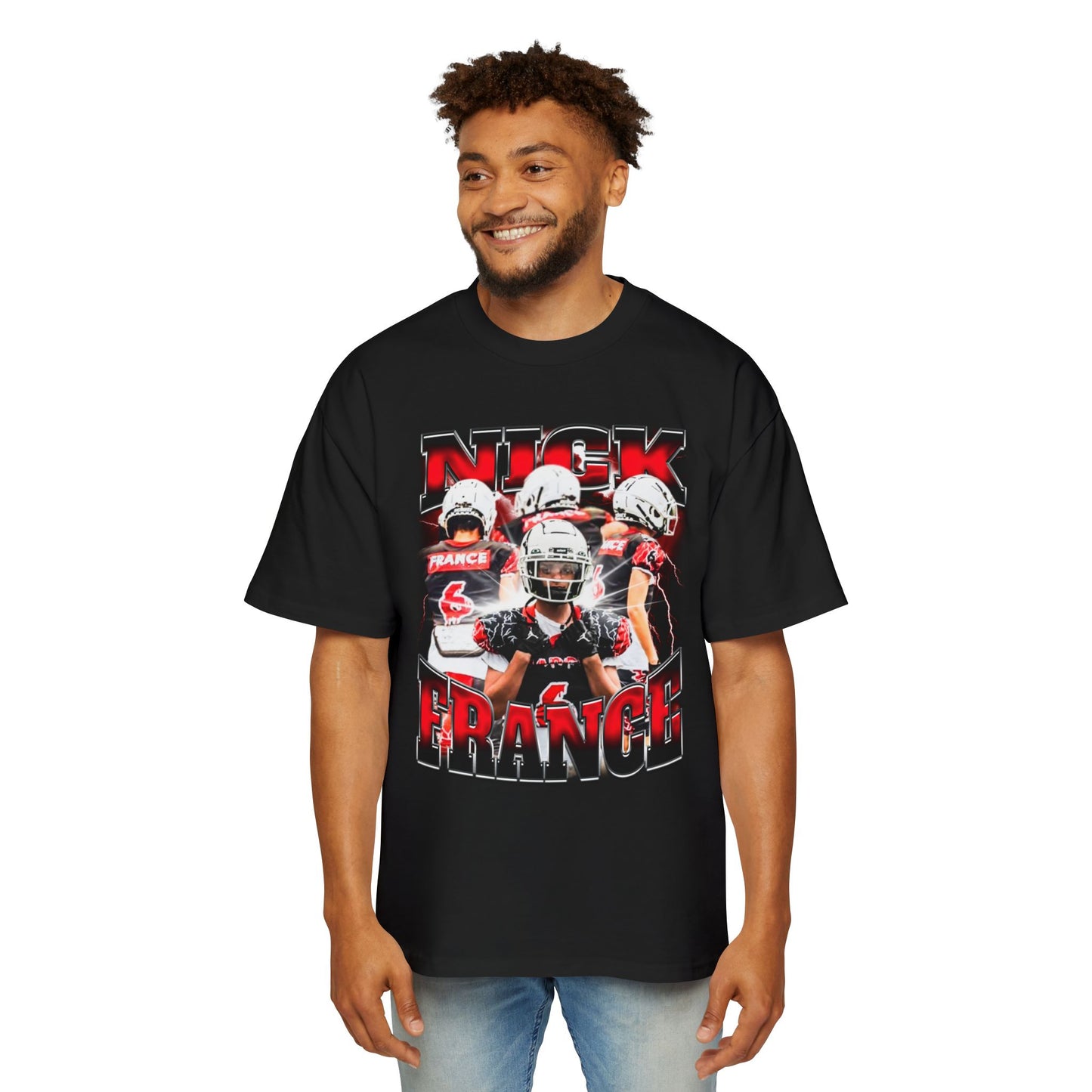 Nick France Oversized Retro Tee