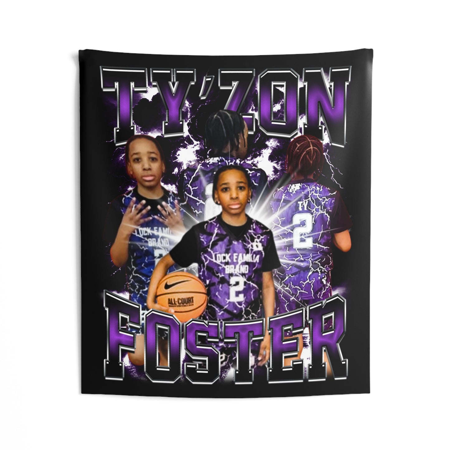Ty’zon Foster Tapestry 50” x 60”
