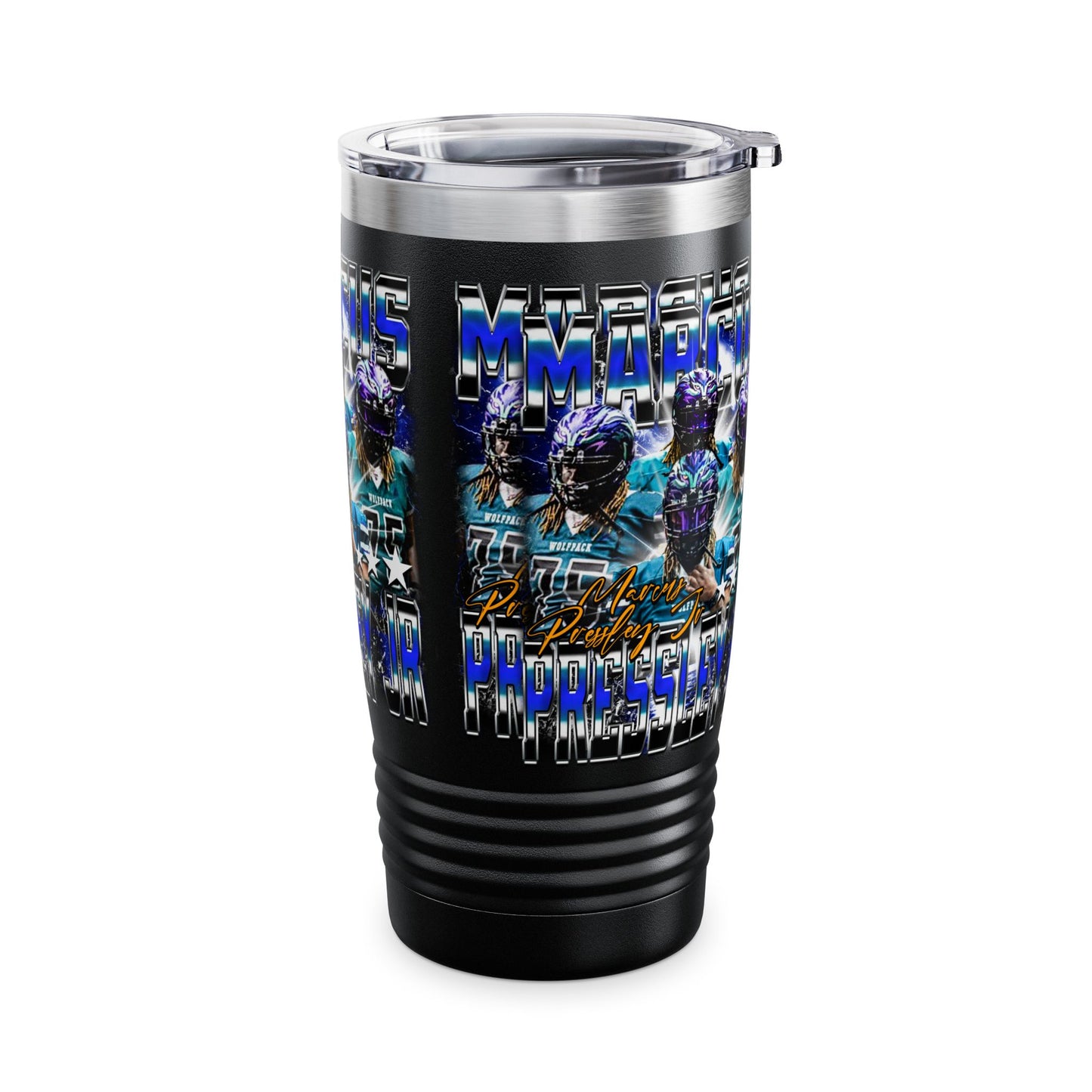 Marcus Pressley Jr Stainless Steal Tumble