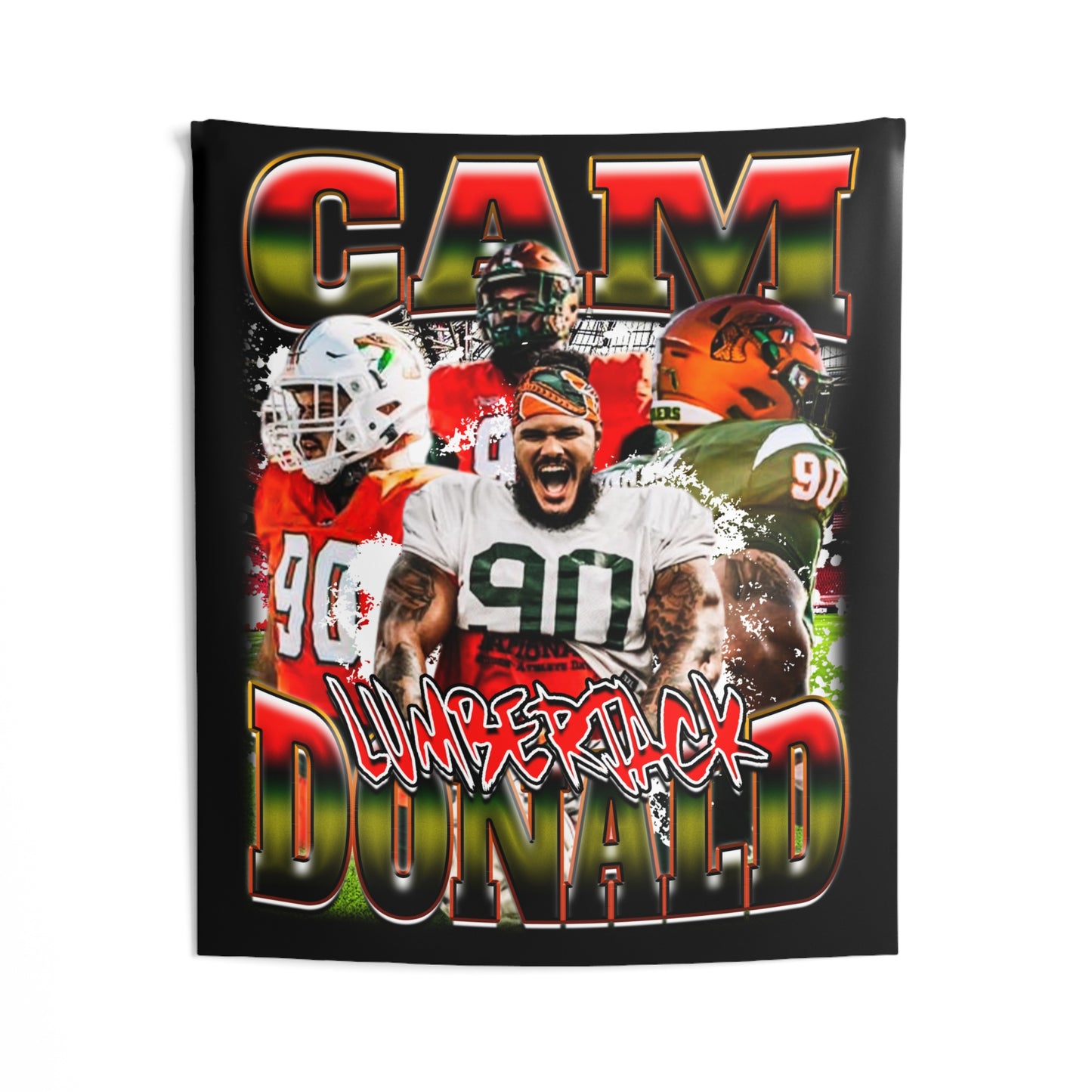 Cam Donald Tapestry 50” x 60”