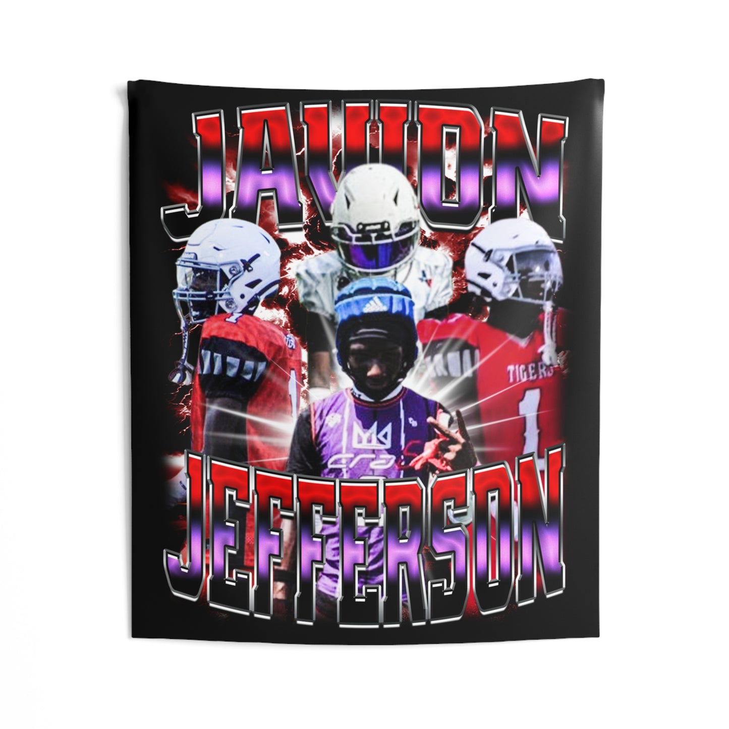 Javion Jefferson Tapestry 50” x 60”