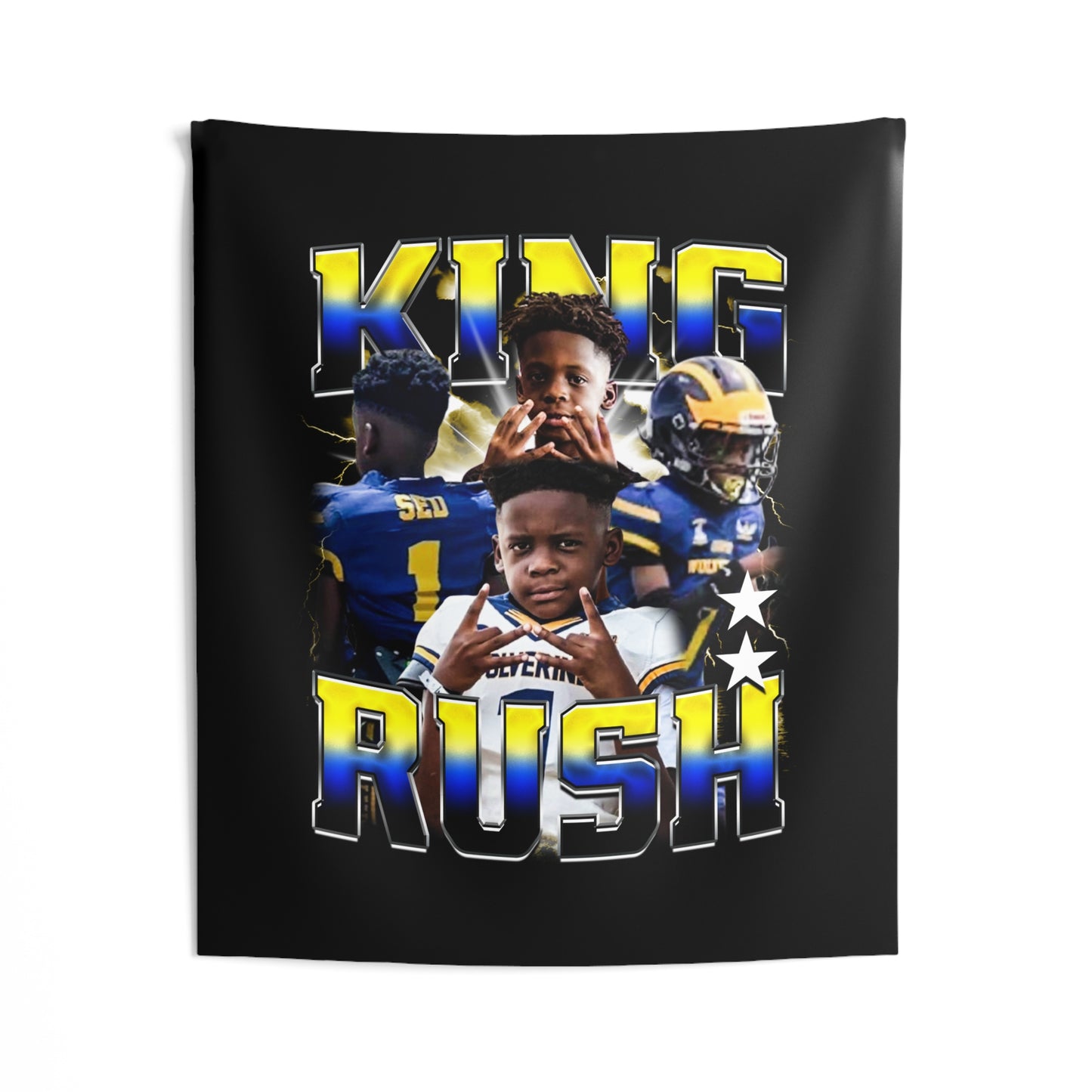 King Rush Tapestry 50” x 60”