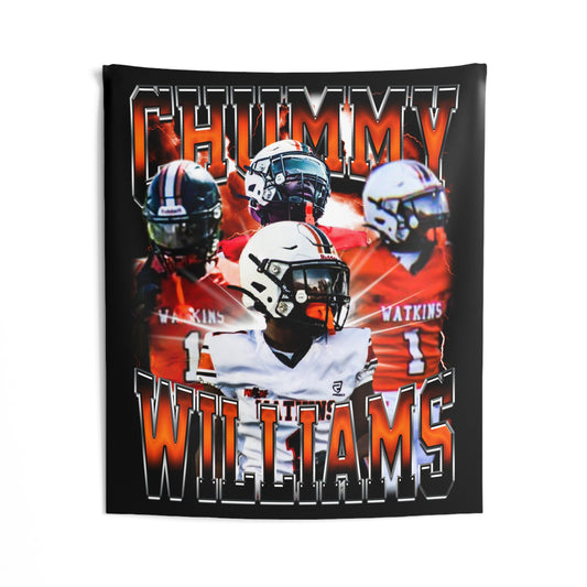 Chummy williams Tapestry 50” x 60”