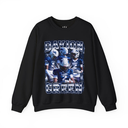 Davion Green Crewneck Sweatshirt