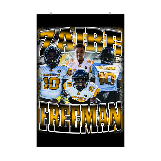 Zaire Freeman Poster 24" x 36"