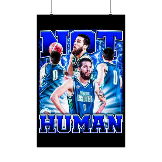 Not Human Poster 24" x 36"