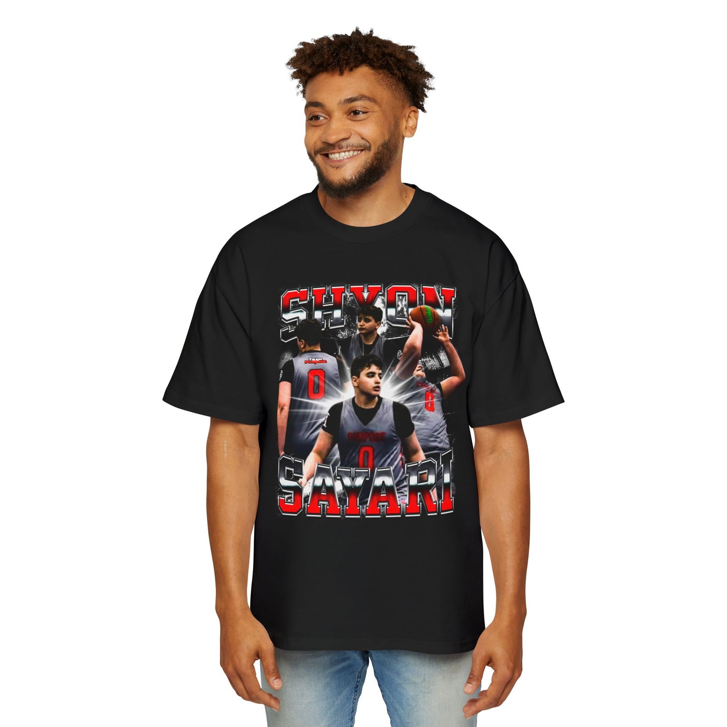 Shyon Sayari Oversized Retro Tee