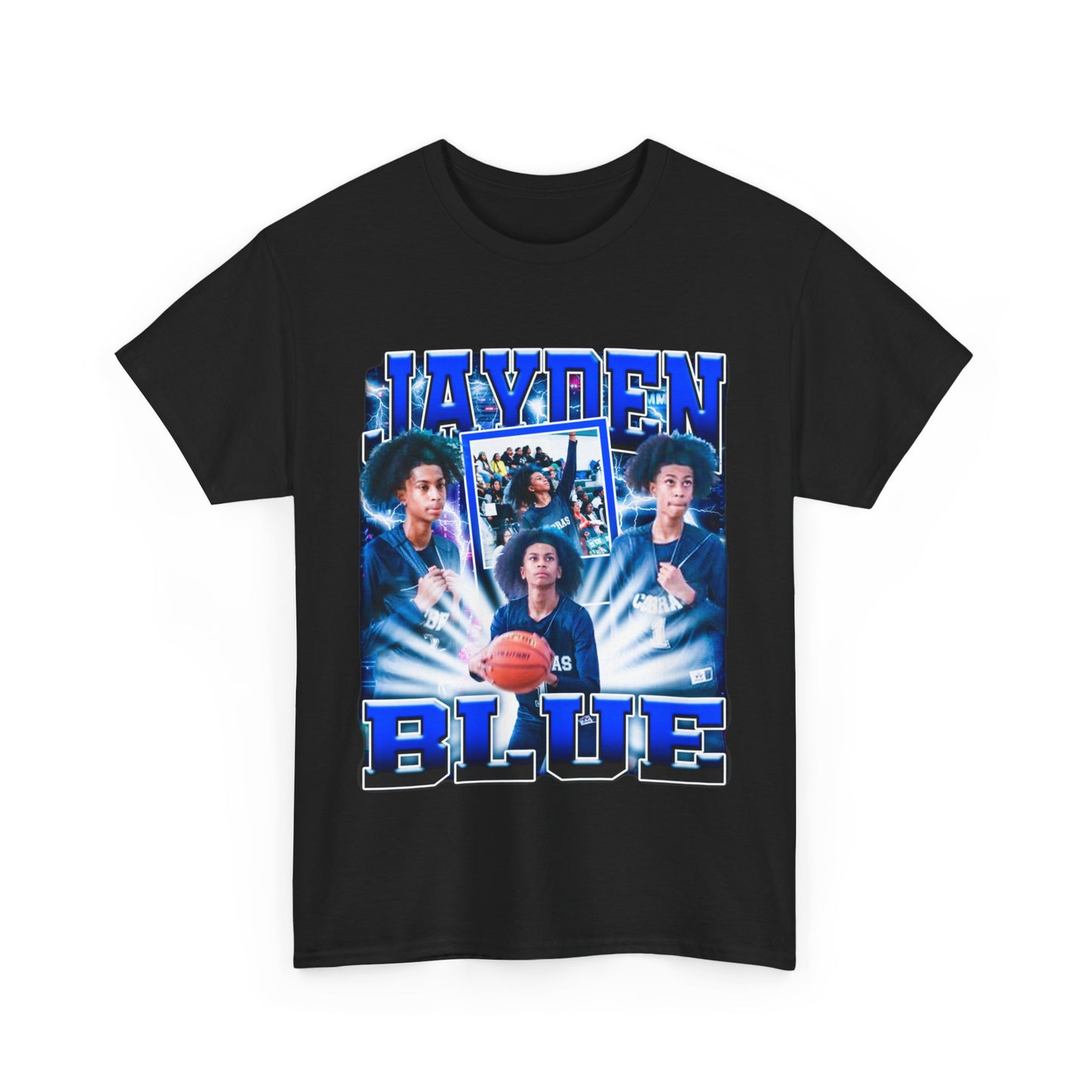 Jayden Blue Heavy Cotton Tee