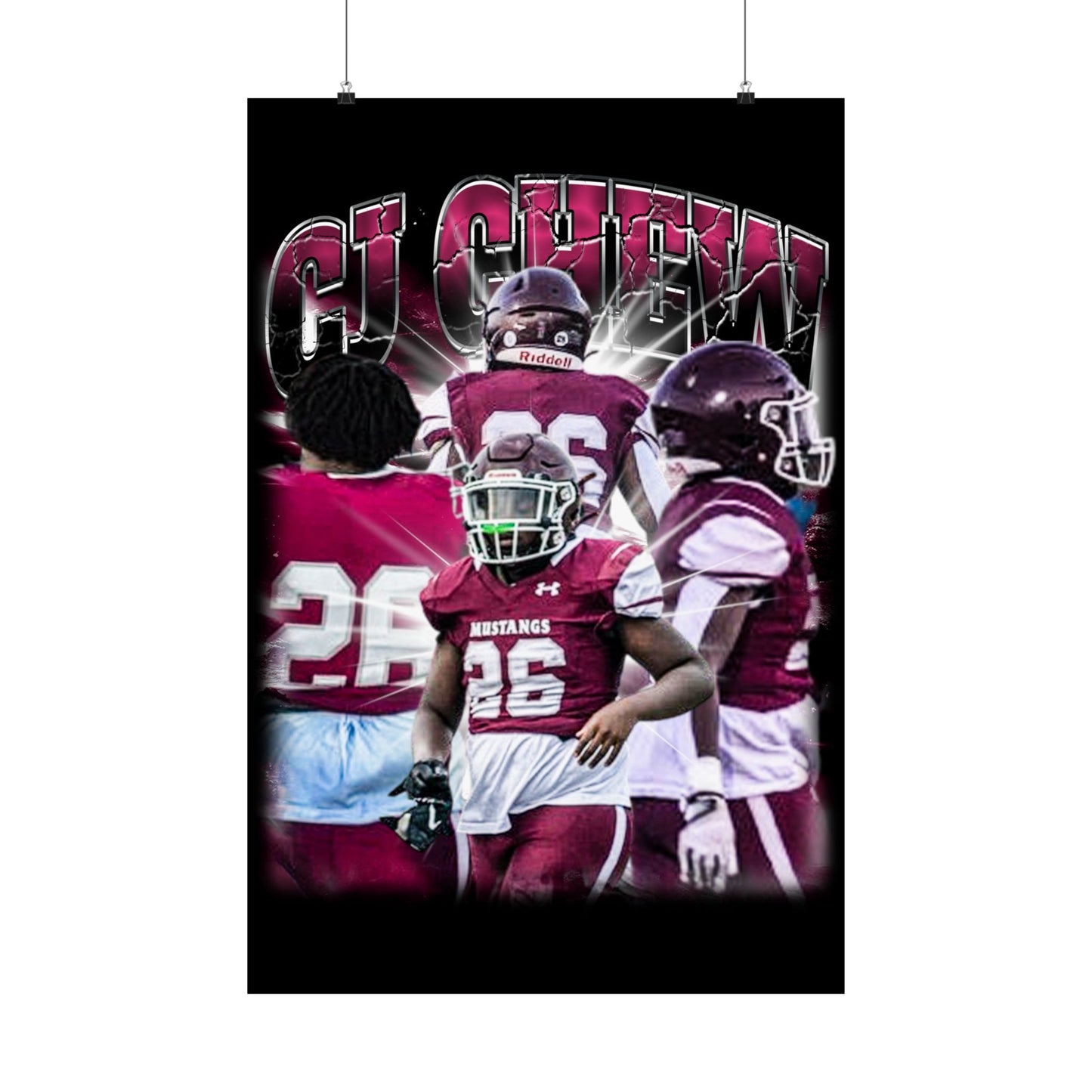 CJ Chew Poster 24" x 36"
