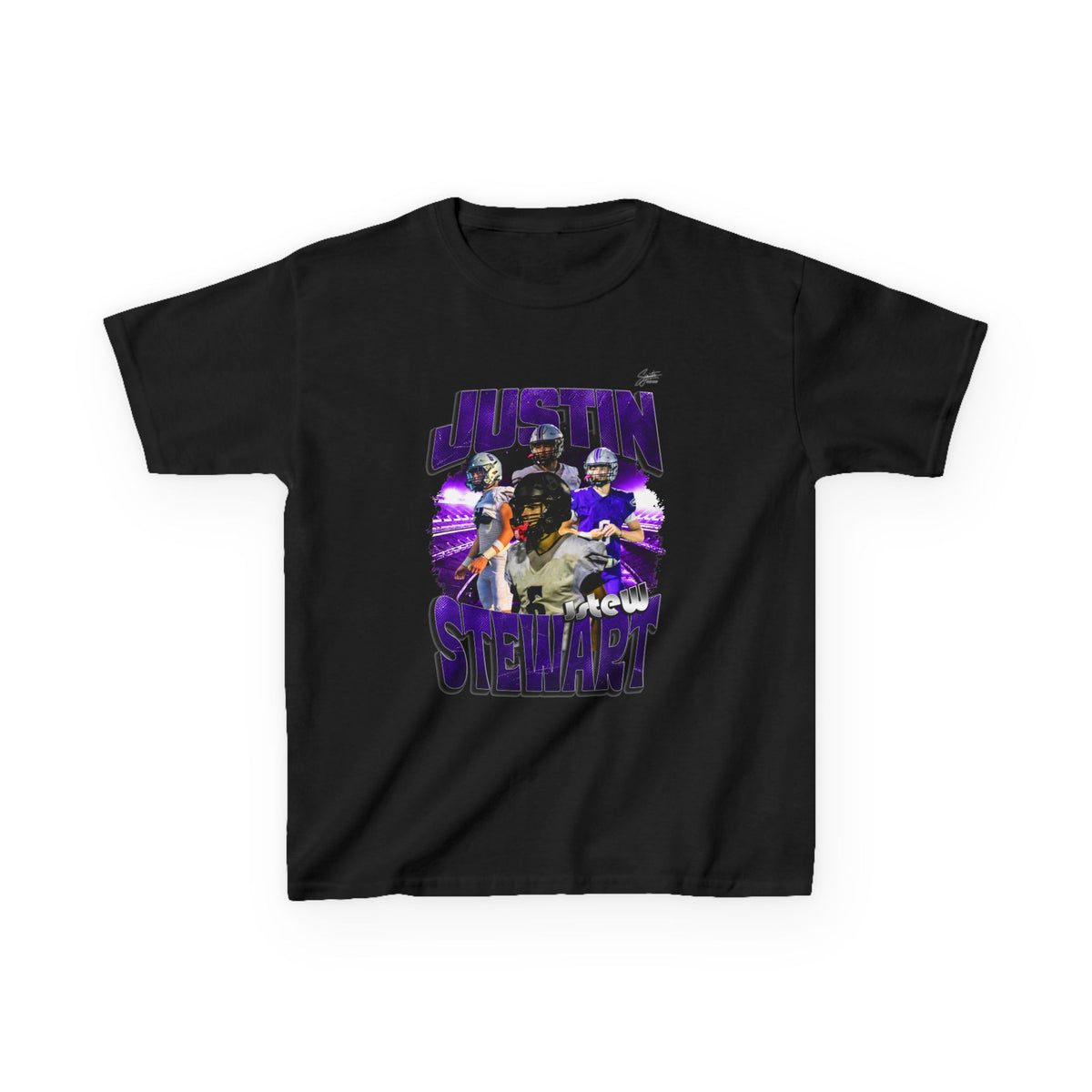 Justin Stewart Youth Heavy Cotton Tee