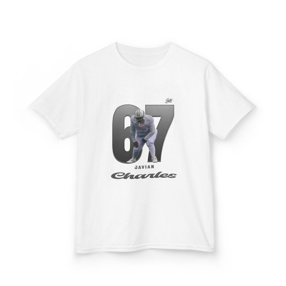 Javian Charles Youth Heavy Cotton Tee