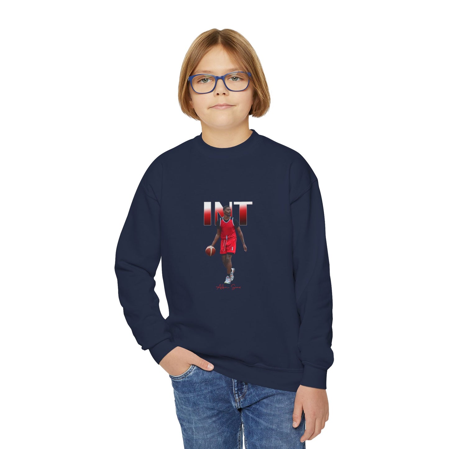 Allen Sims Youth Crewneck Sweatshirt