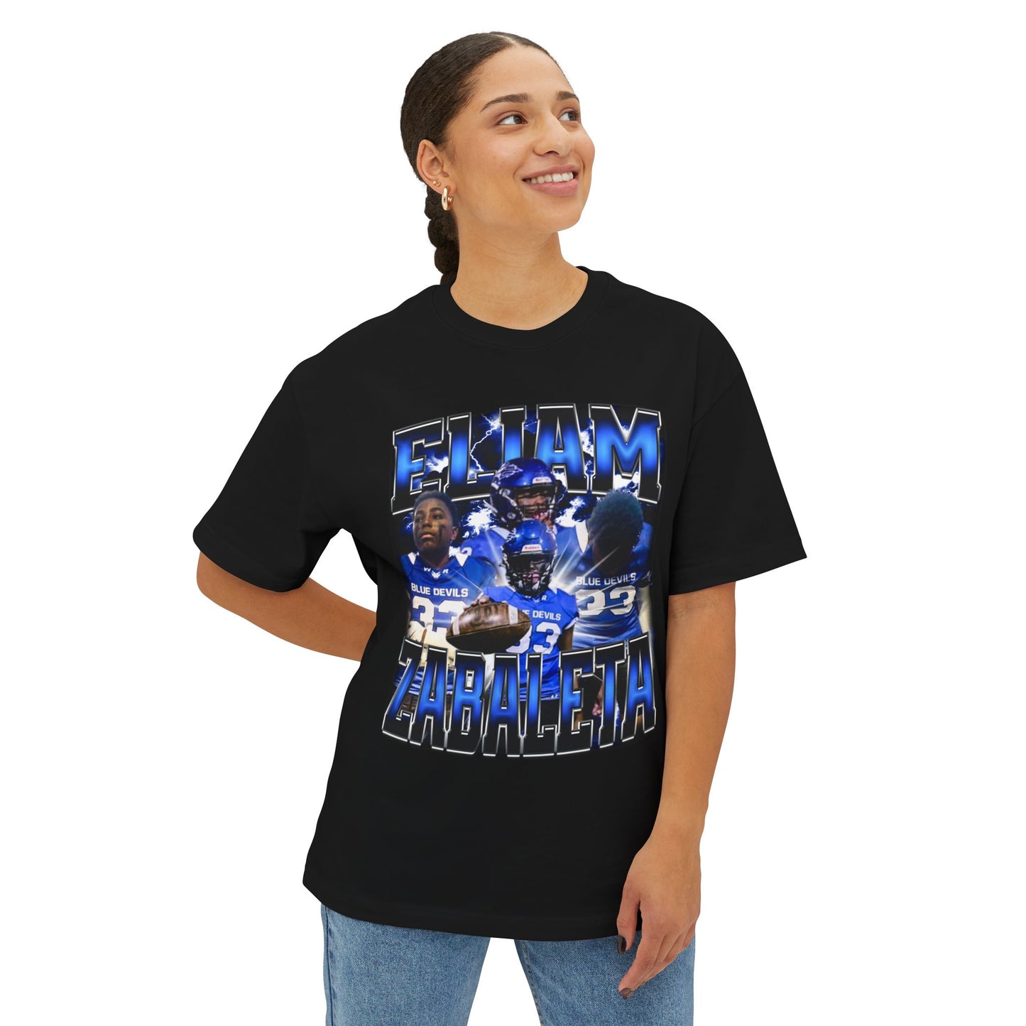 Eliam Zabaleta Oversized Vintage Tee