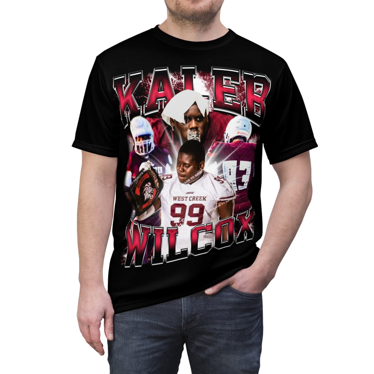 Kaleb Wilcox Vintage Full Print Tee