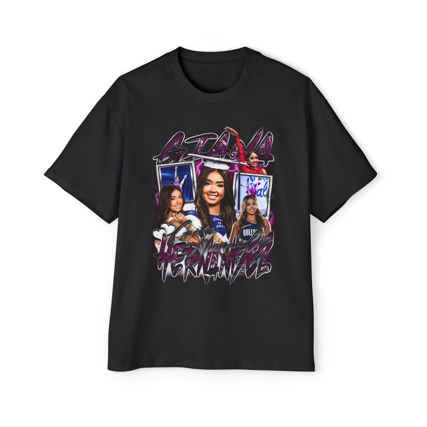 Giana Hernandez Oversized Retro Tee