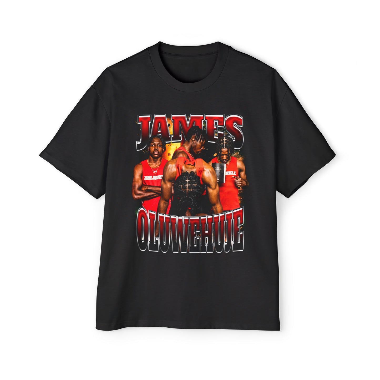 James Oluwehuje Oversized Retro Tee
