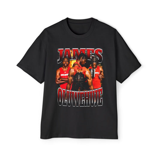 James Oluwehuje Oversized Retro Tee