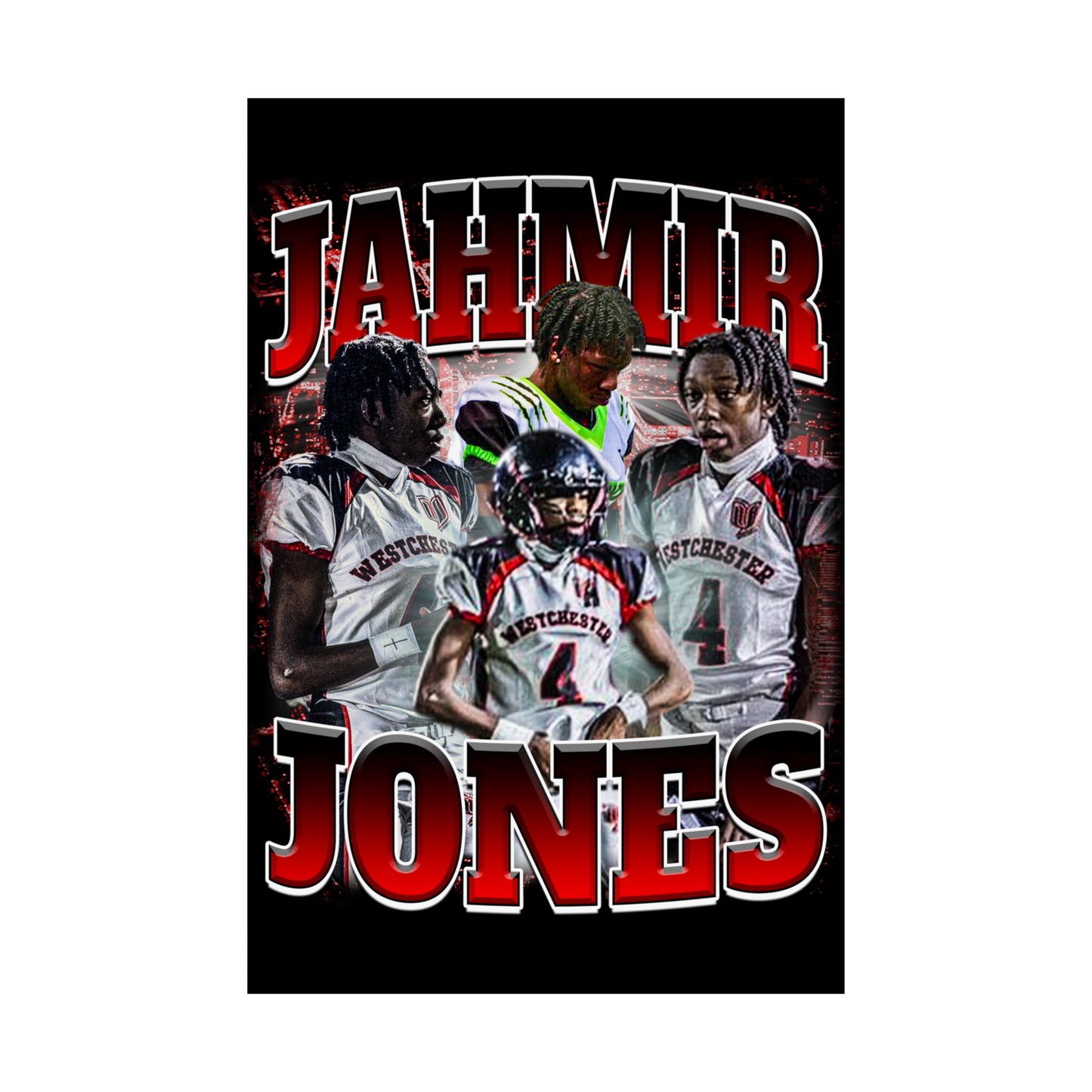 Jahmir Jones Poster 24" x 36"