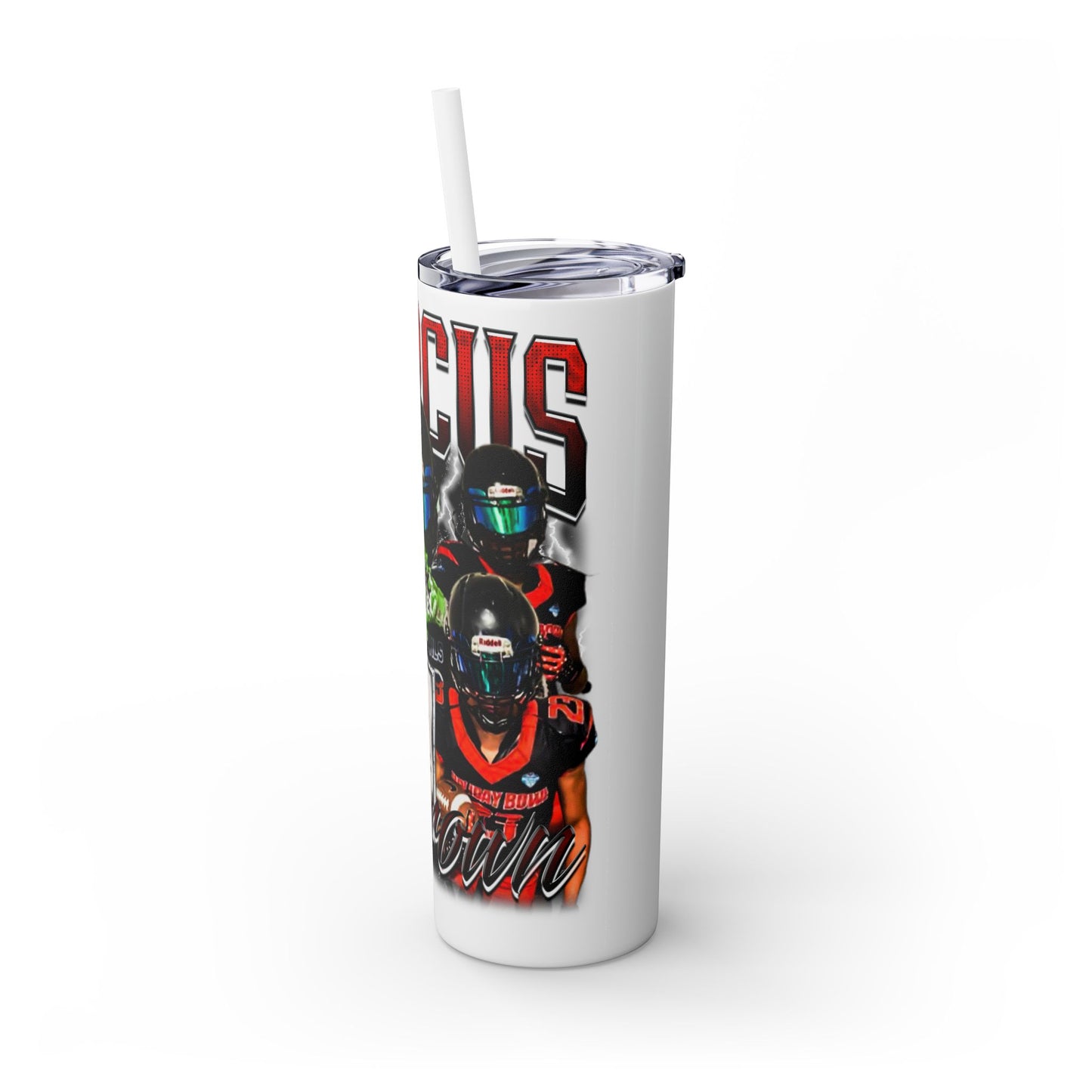 Marcus Brown Stainless Steal Tumbler