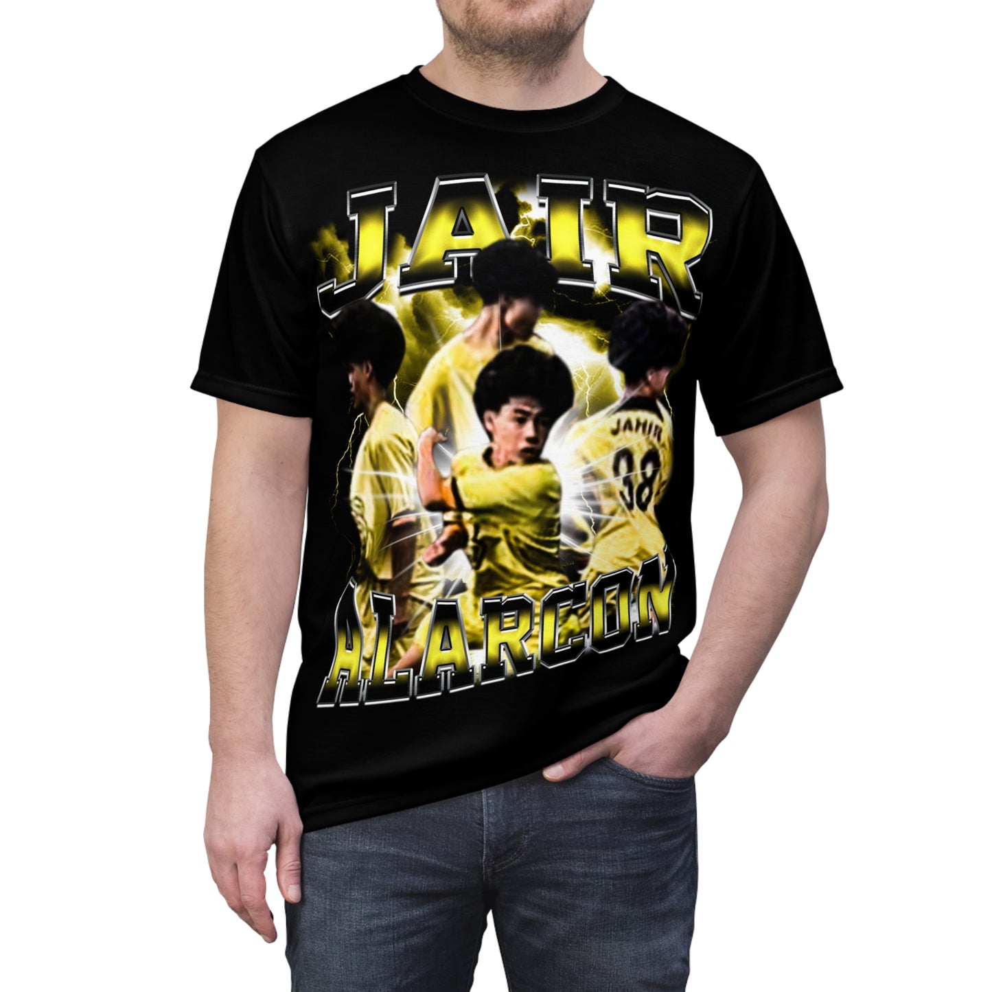Jair Alarcon Vintage Full Print Tee