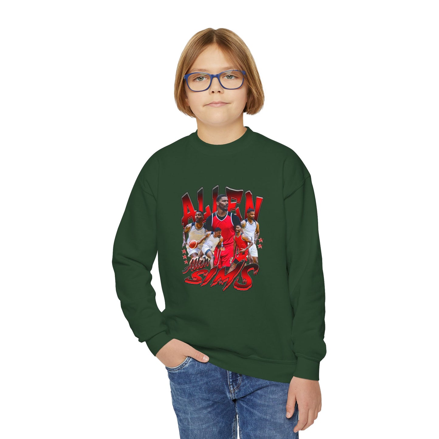 Allen Sims Youth Crewneck Sweatshirt