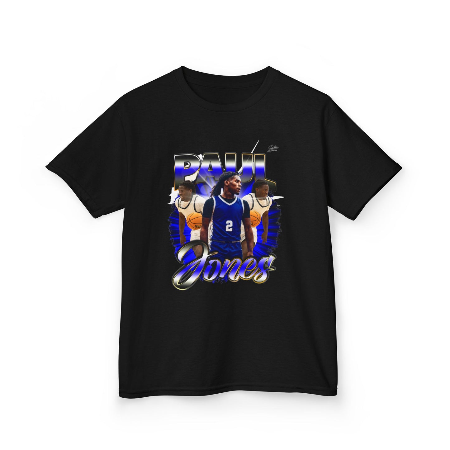 Paul Jones Youth Heavy Cotton Tee