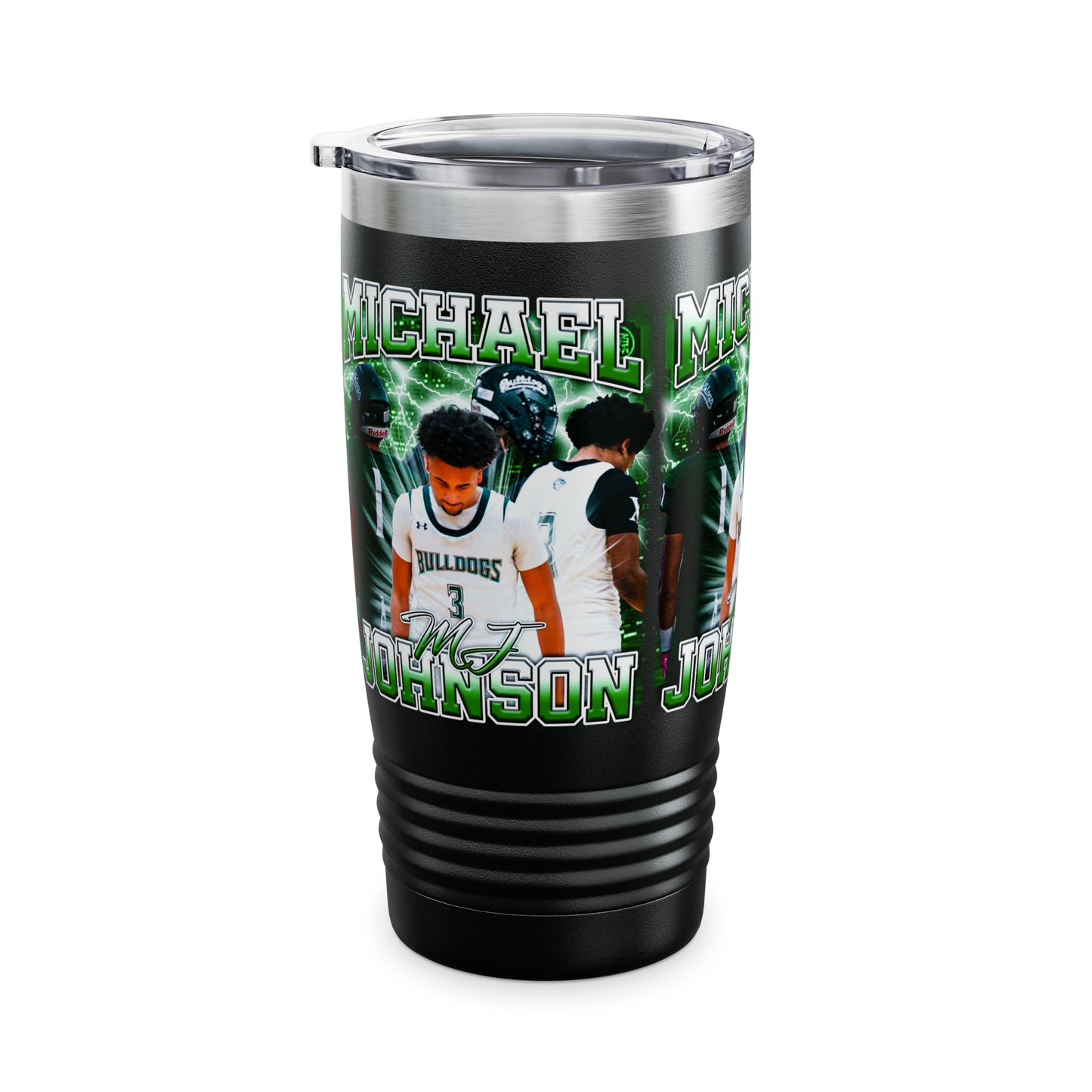 Michael Johnson Stainless Steel Tumbler