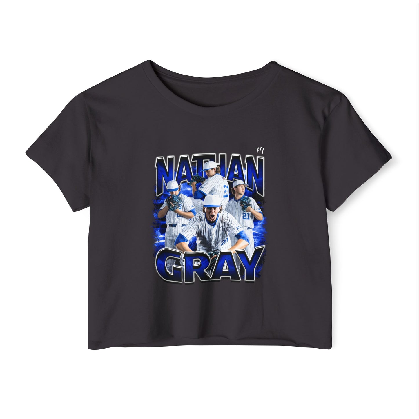 Nathan Gray Crop Top