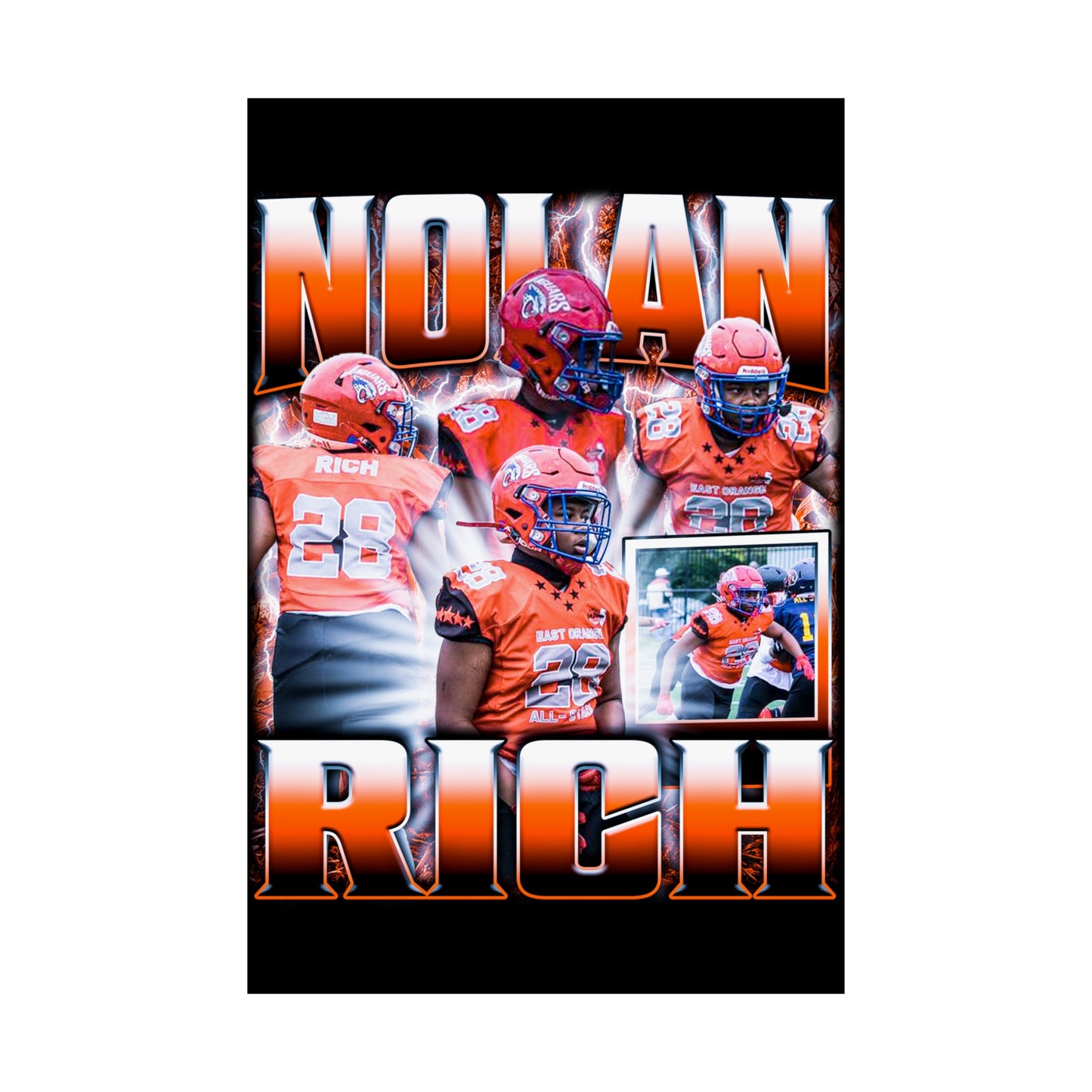 Nolan Rich Poster 24" x 36"