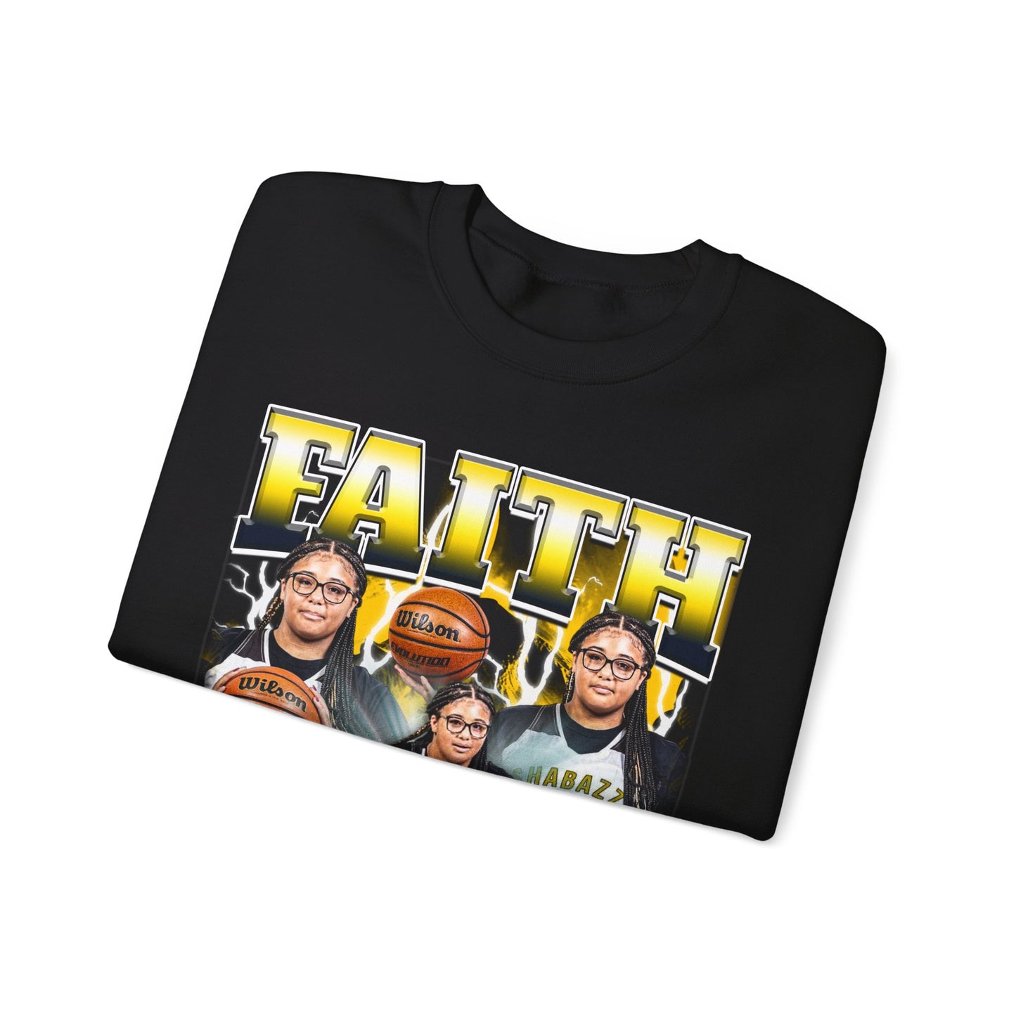 Faith Gray Crewneck Sweatshirt