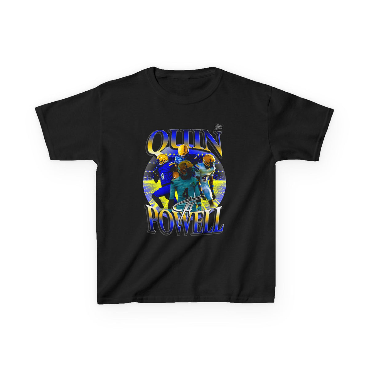 Quin Powell Youth Heavy Cotton Tee