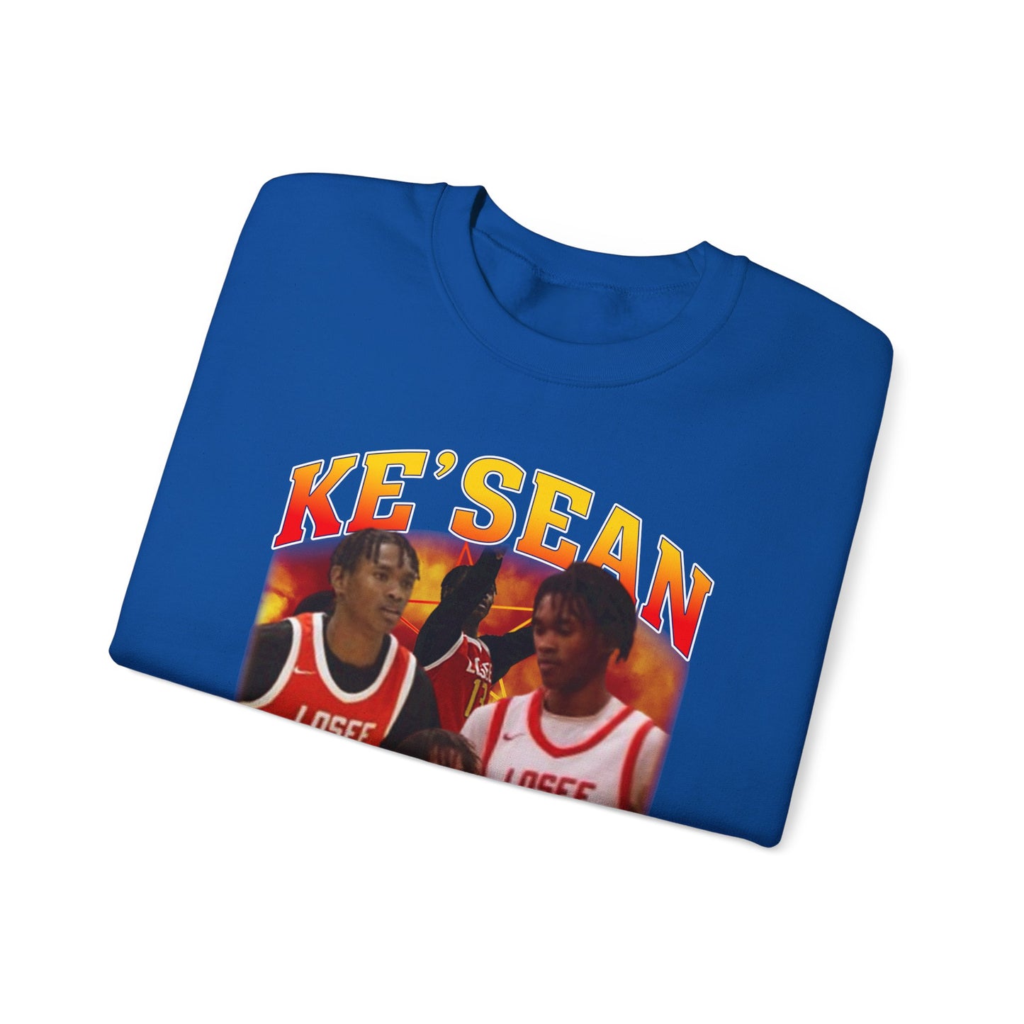 Ke'sean White Crewneck Sweatshirt