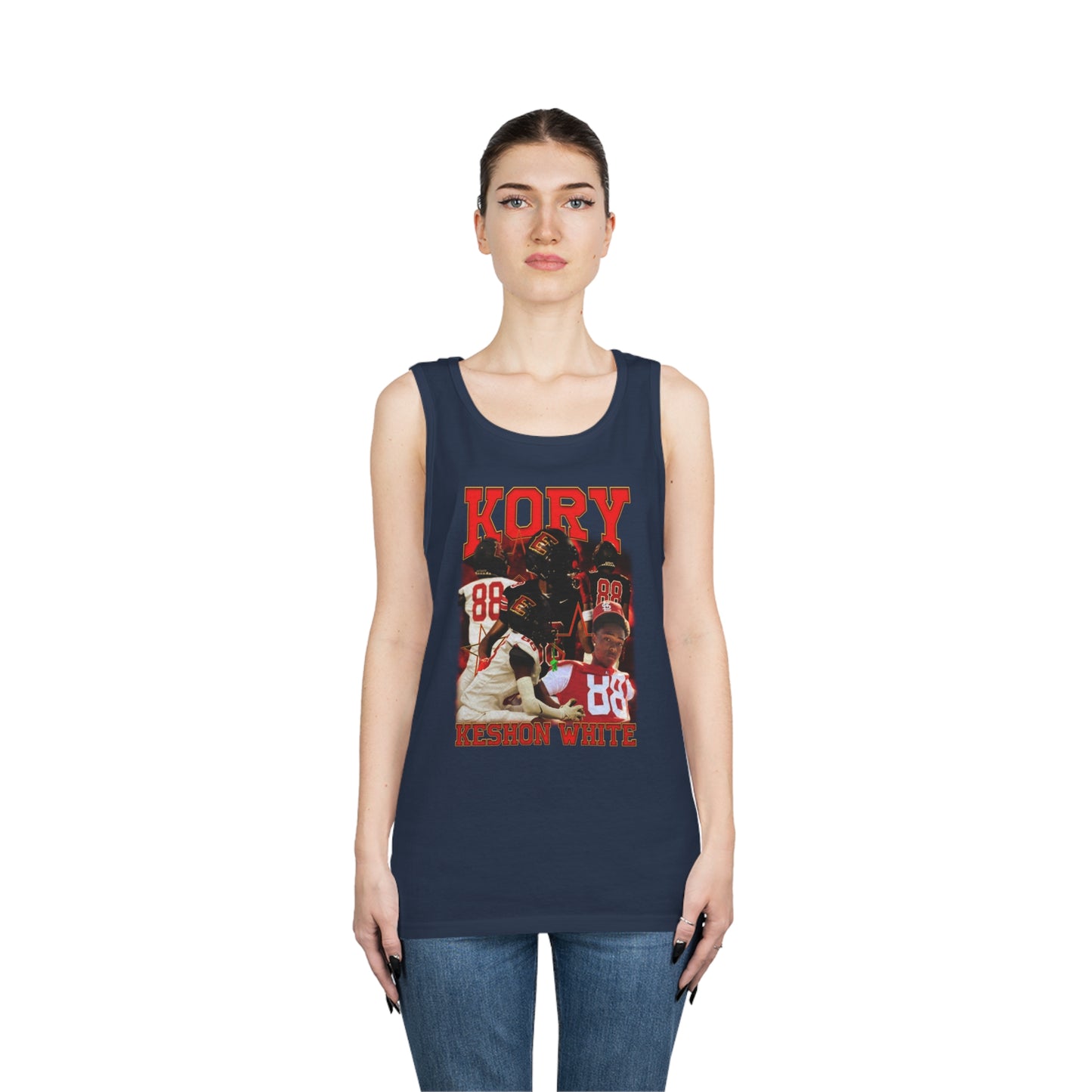 Kory Keshon White Tank Top