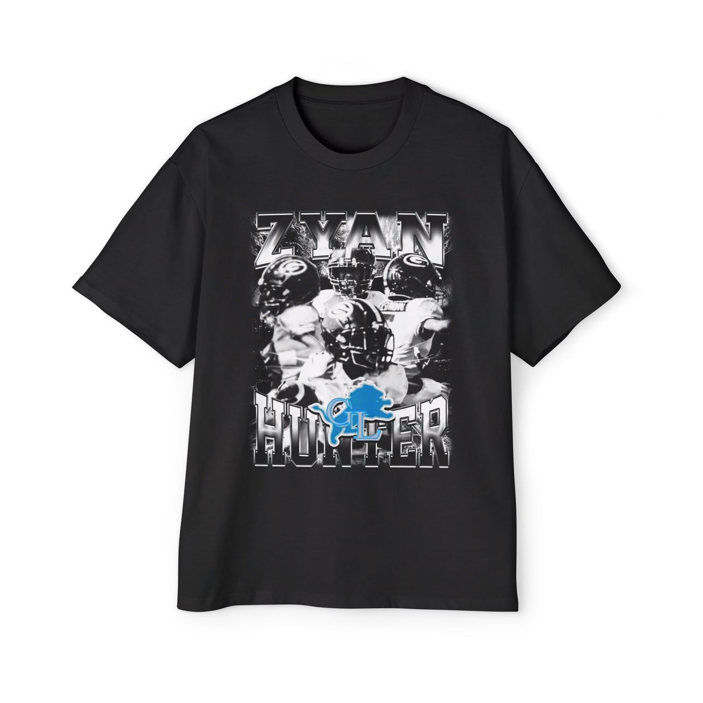 Zyan Hunter Oversized Retro Tee