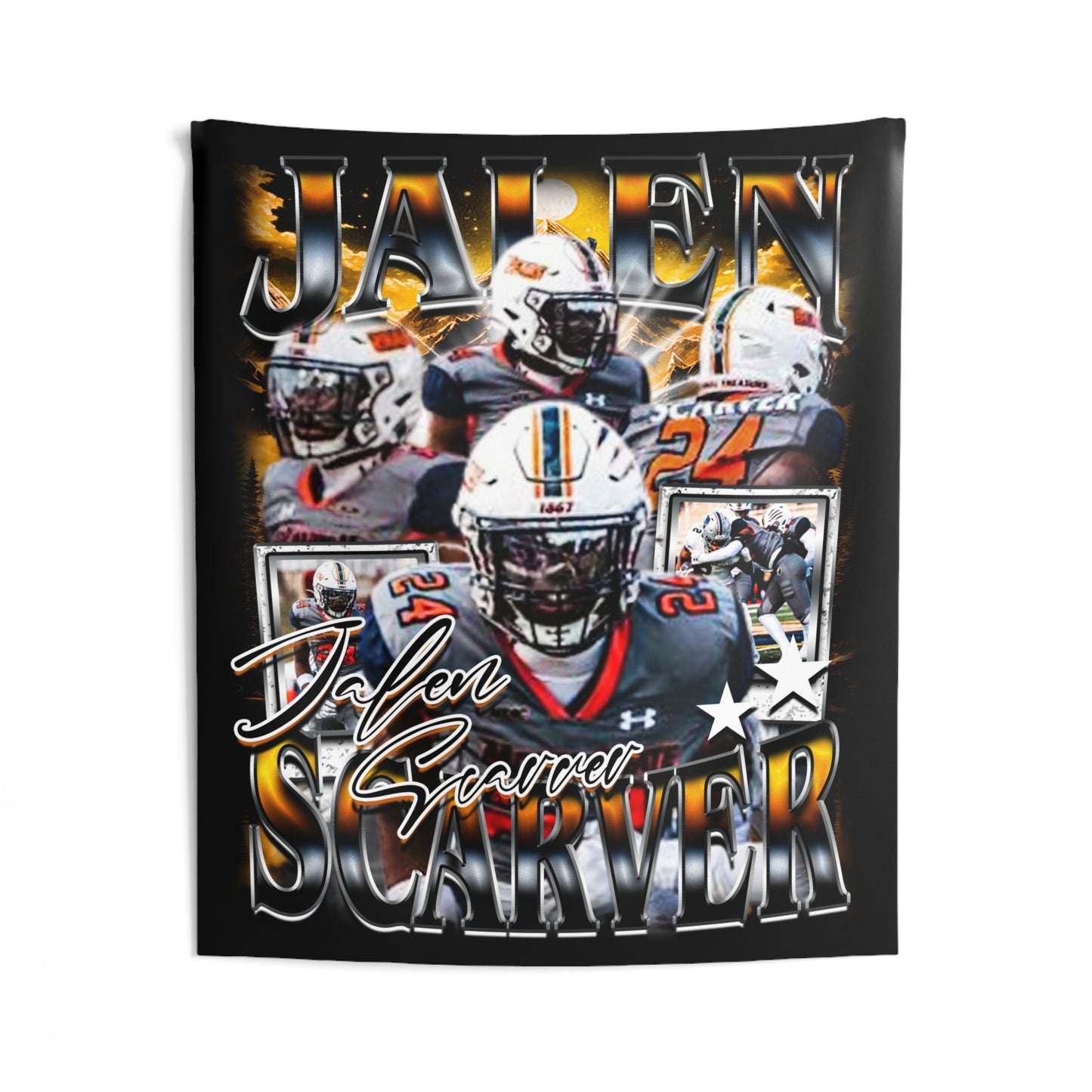 Jalen Scarver Tapestry 50” x 60”