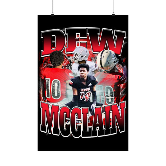 Dew Mcclain Poster 24" x 36"