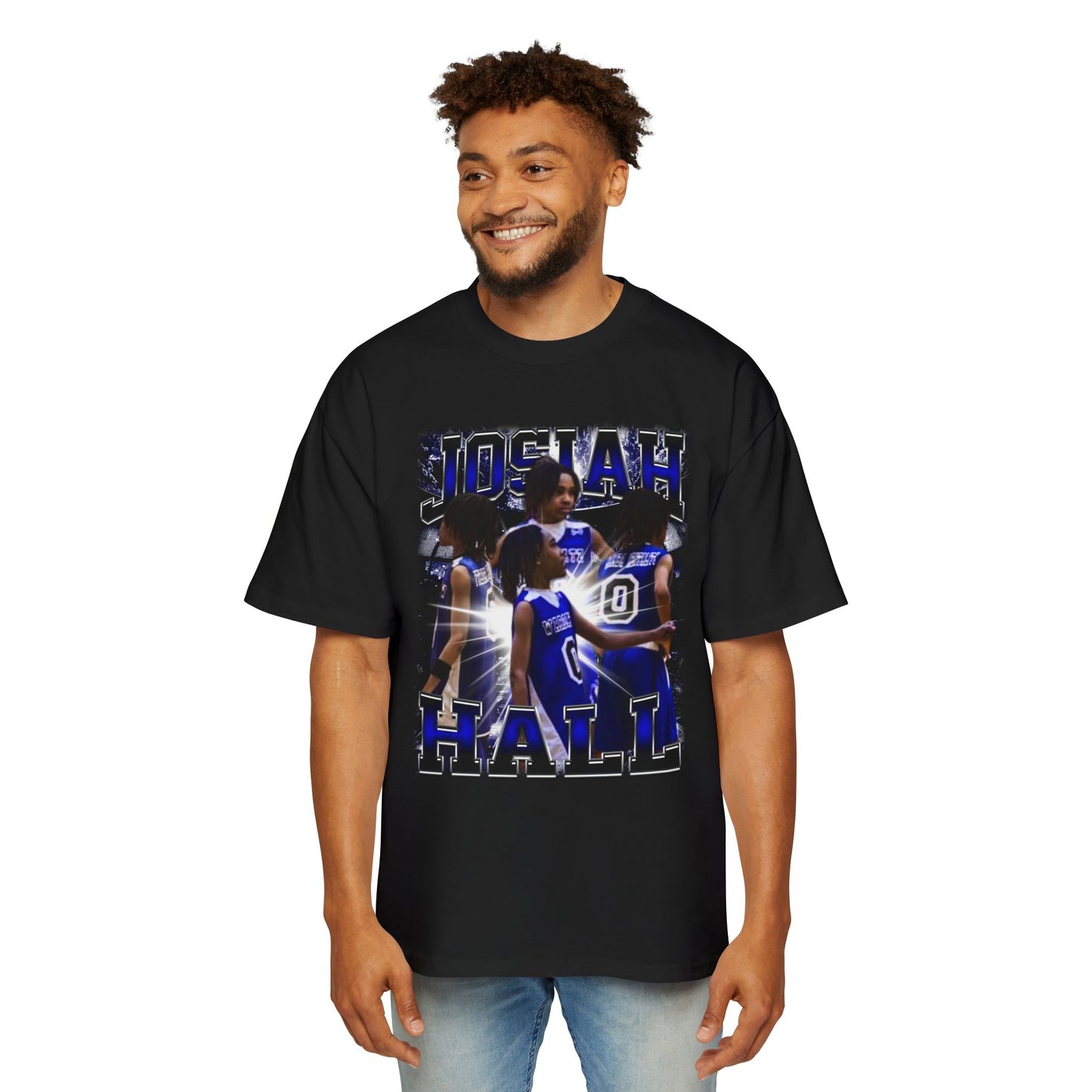 Josiah Hall Oversized Retro Tee