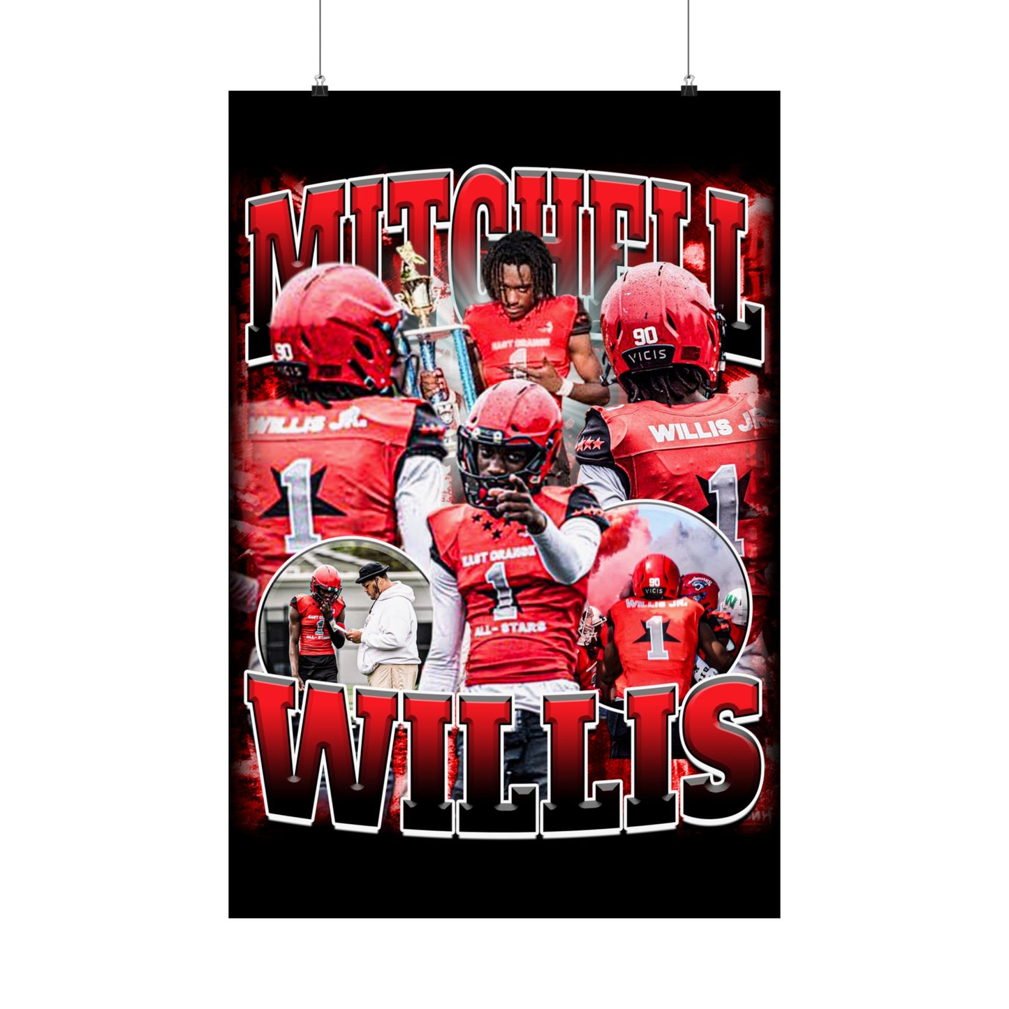 Mitchell Willis Poster 24" x 36"