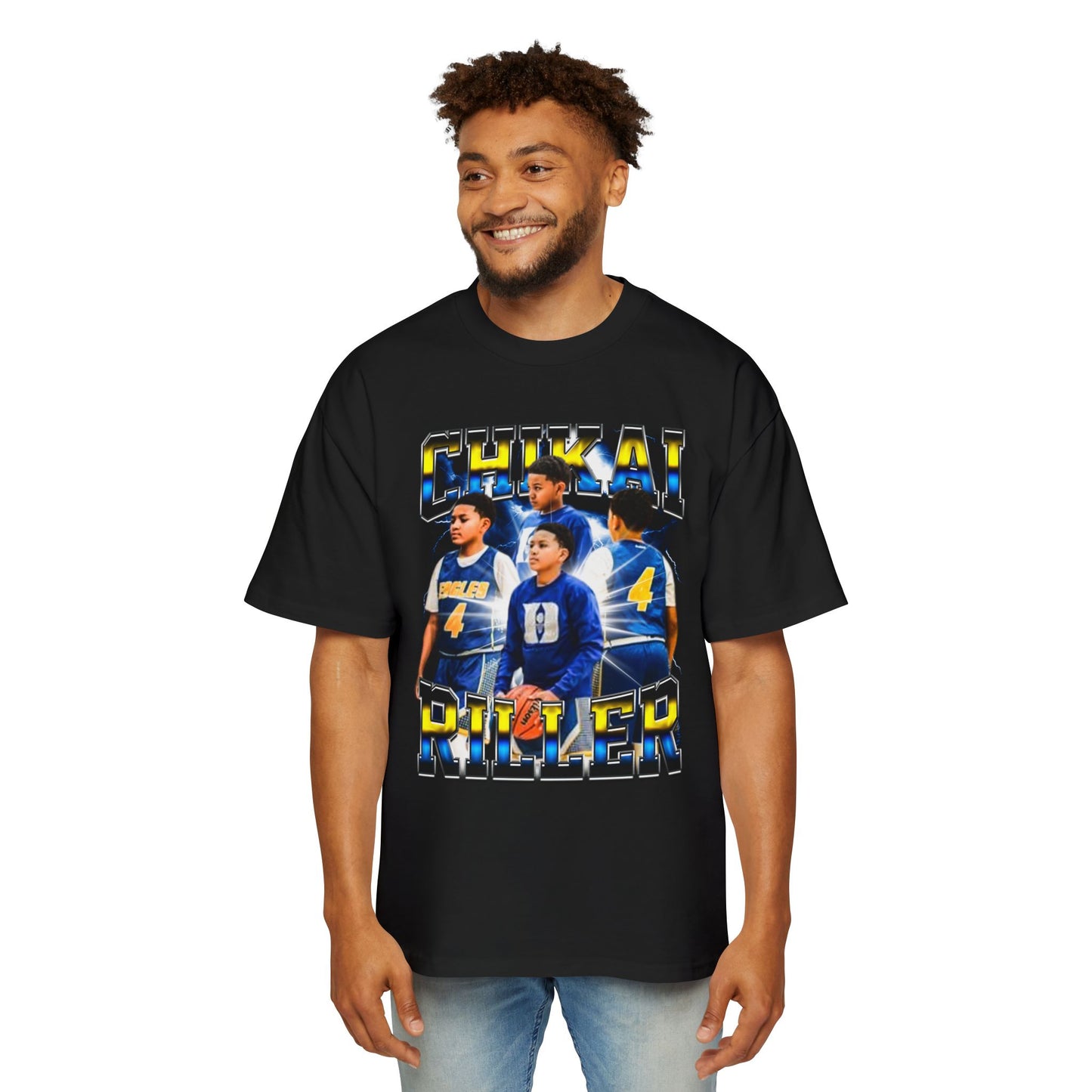 Chikai Riller Oversized Retro Tee