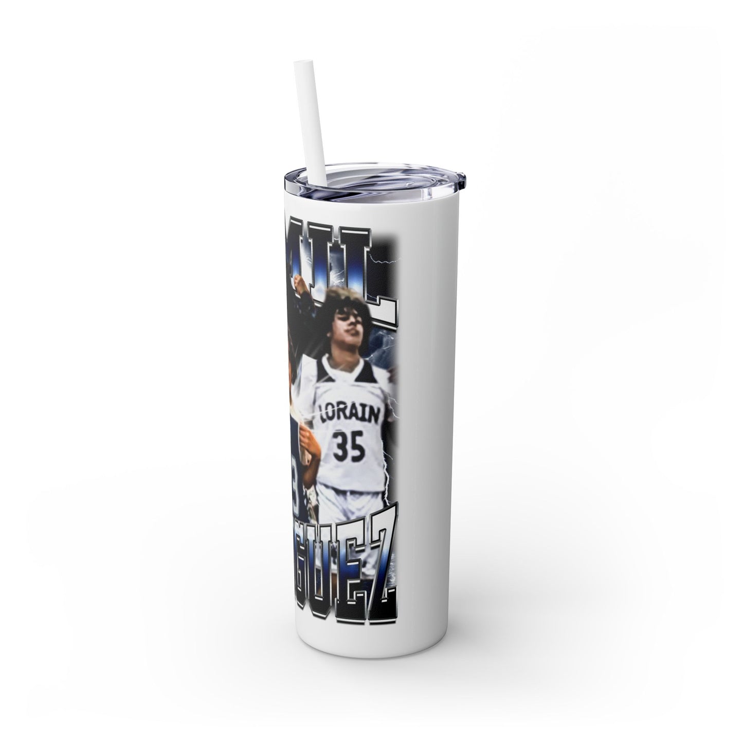 Jamil Rodriguez Stainless Steal Tumbler