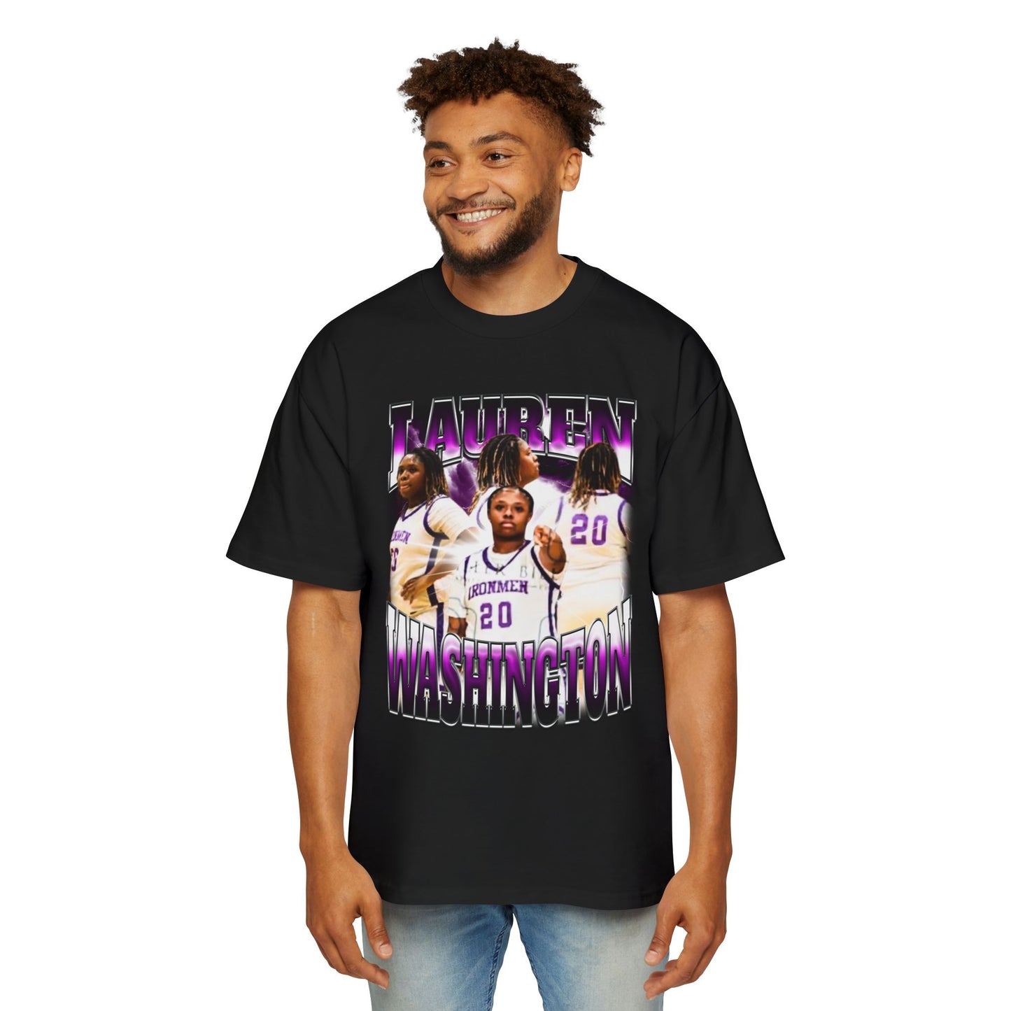 Lauren Washington Oversized Retro Tee