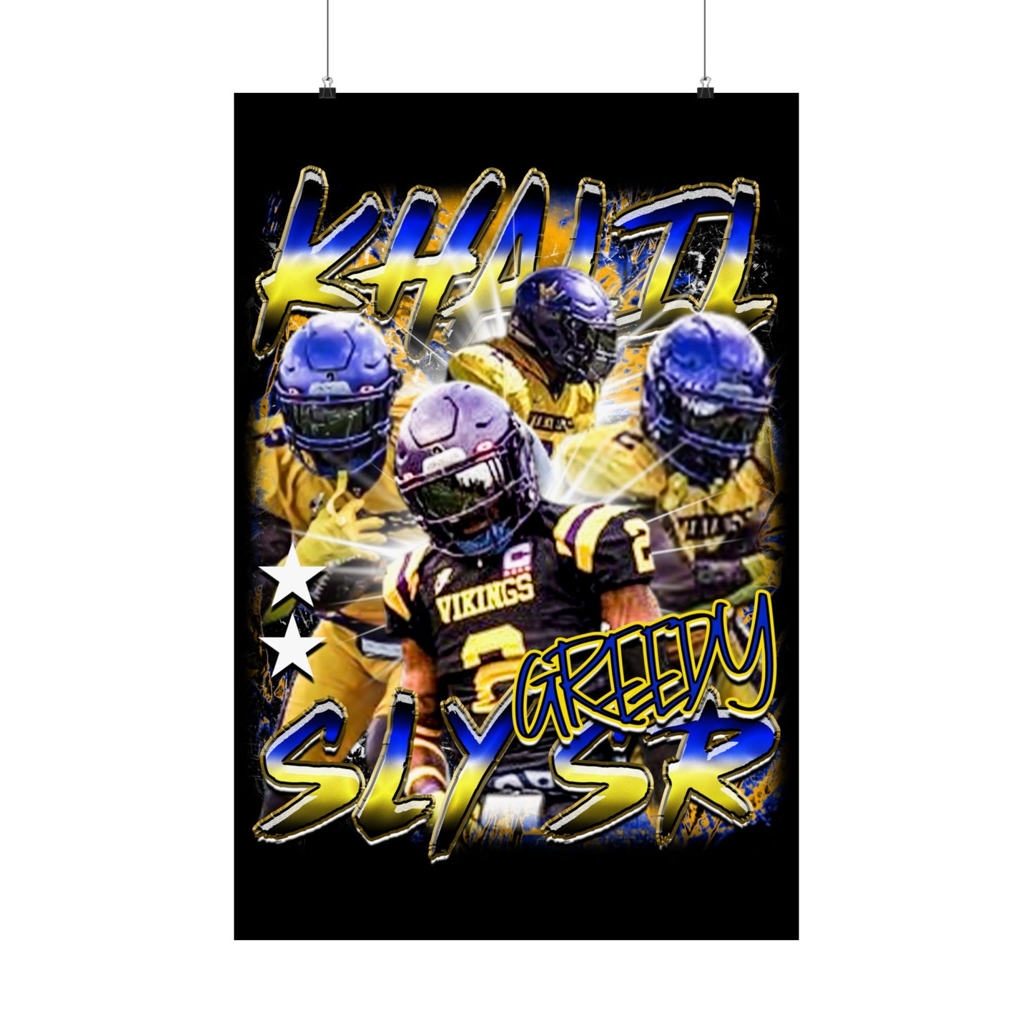 Khalil Sly SR Poster 24" x 36"